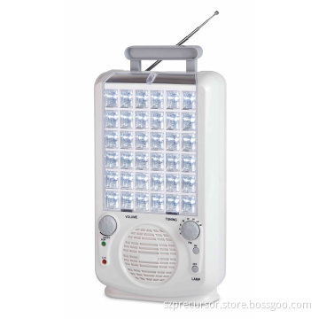 Rechargeable Emergency Solar Power LED Lantern with Radio (2006S)